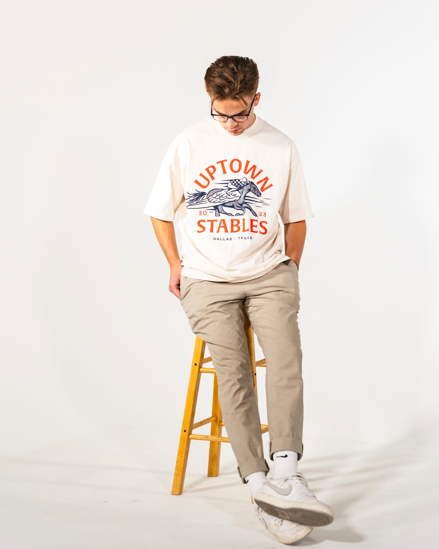 Uptown Stables Pegasus Oversized T-Shirt