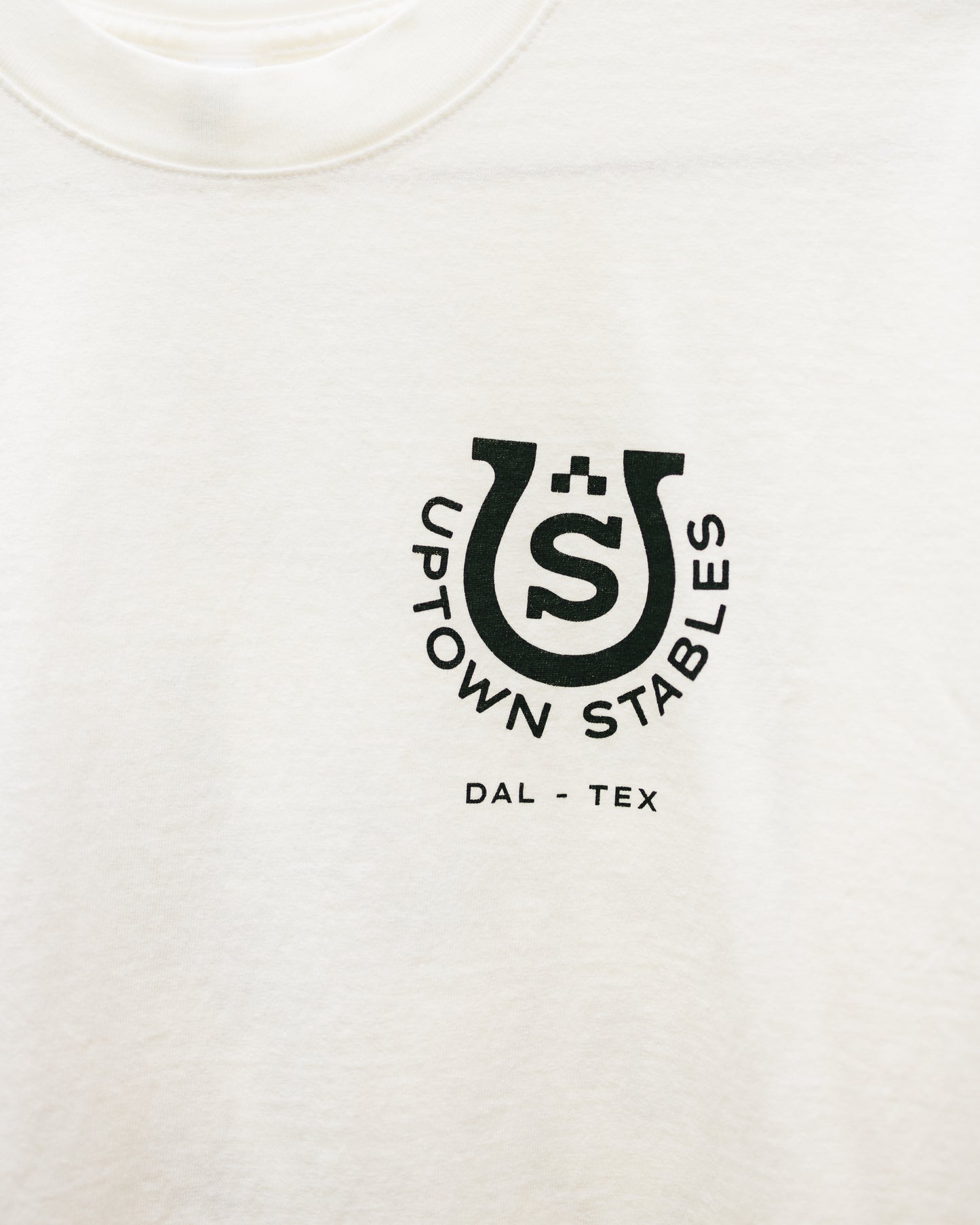 Off-White/Green Skyline Oversized T-Shirt